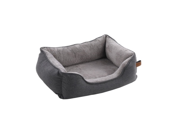 Flamingo, Hund zu Hause, Flamingo Korb Carlota grau L, Produkte & Wohnen
