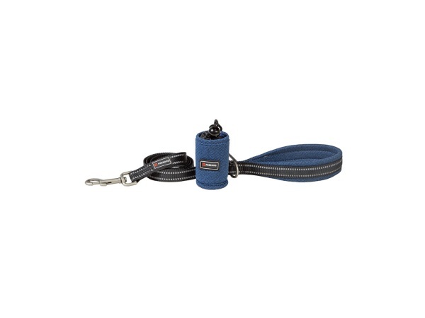 Freedog, Hund Unterwegs, Freedog Kurzleine Shiva aus Nylon blau 120x1.5cm, Produkte & Wohnen