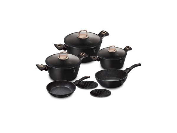 Pfannenset BLACK ROSE