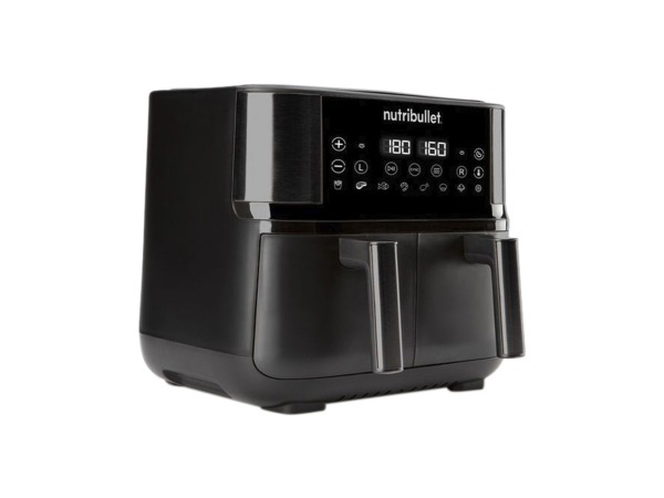 NUTRIBULLET Twin Drawer Air Fryer - Heissluftfritteuse (Schwarz)