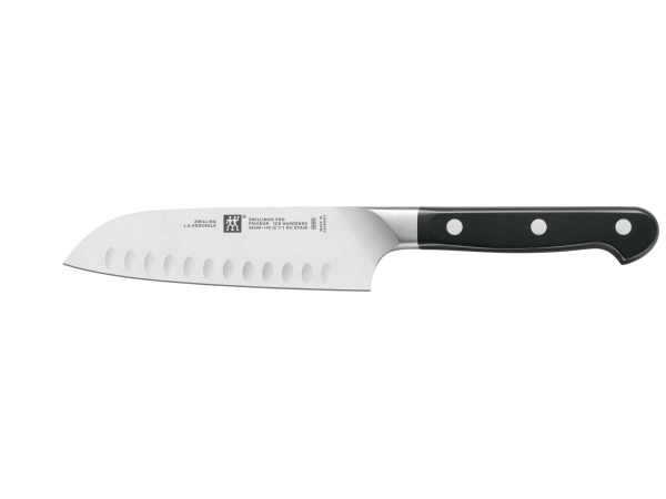 Zwilling Pro Santokumesser mit Kullen 140 mm