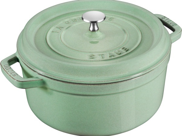 Staub Cocotte rund 24cm Salbei