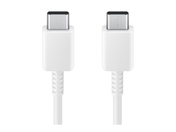 Samsung - (1.8m) 3A USB C auf USB C Verbindungskabel Ladekabel (EP-DX310JWEGEU) - Weiss