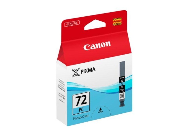 Original Tintenpatrone foto cyan Canon PGI-72PC