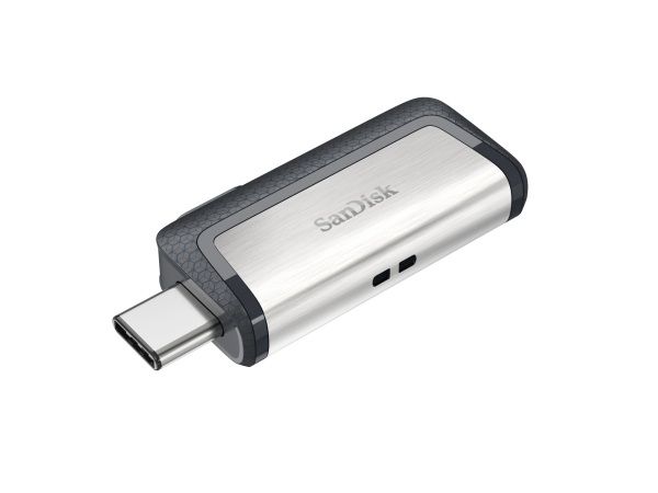 SanDisk Ultra Dual USB-Laufwerk, 256 GB, OTG, USB und USB Typ C, USB 3.1
