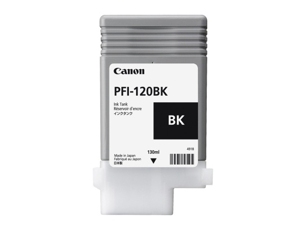 Canon Tintenpatrone PFI-120BK Original Schwarz 2885C001 Druckerpatrone