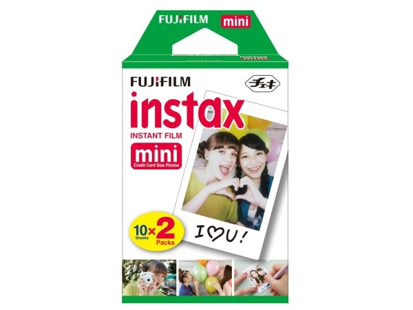 Fujifilm Instax Mini 2x10 Blätter - Instant Film (Weiss)