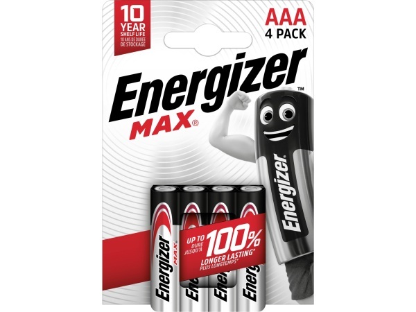 Energizer Max Aaa/Lr03 (4Stk.) Batterie