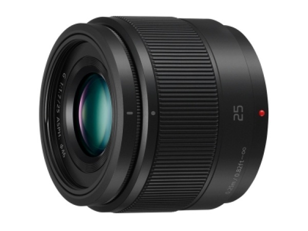 Panasonic Lumix G 25mm f/1.7 schwarz Objektiv