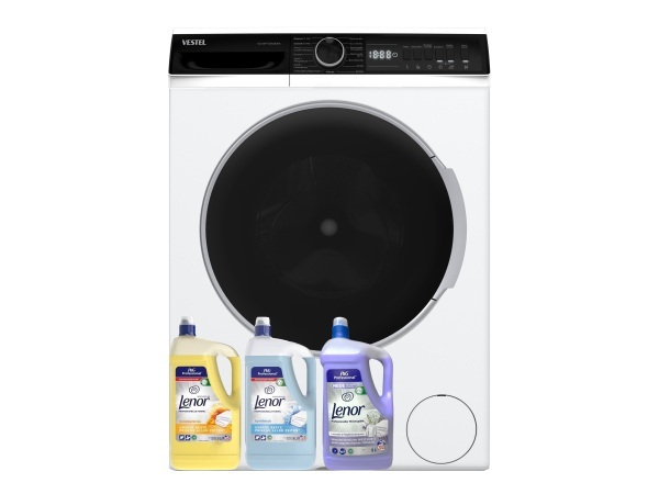 VESTEL, Unsere Neuheiten, VESTEL VG-WFT2943WA Set mit Lenor Waschmaschine, Produkte & Wohnen