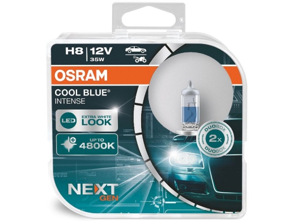 Osram Cool Blue Intense Next Gen H8 Duobox Autolampe