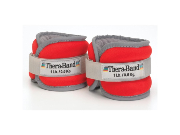 TheraBand Gewichtsmanschetten rot (450g)