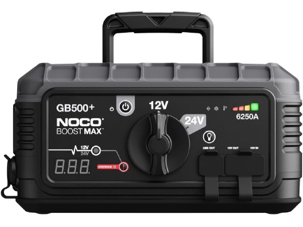 NOCO Schnellstartsystem Max 20000A Lithium Jump Starter GB500 Starthilfestrom (12 V)=20000 A Starthilfestrom (24