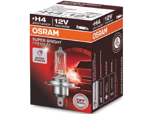 Halogen Leuchtmittel OSRAM Hochleistungsleuchtmittel, Off Road Super Bright Plus H4 90 W 3200 K