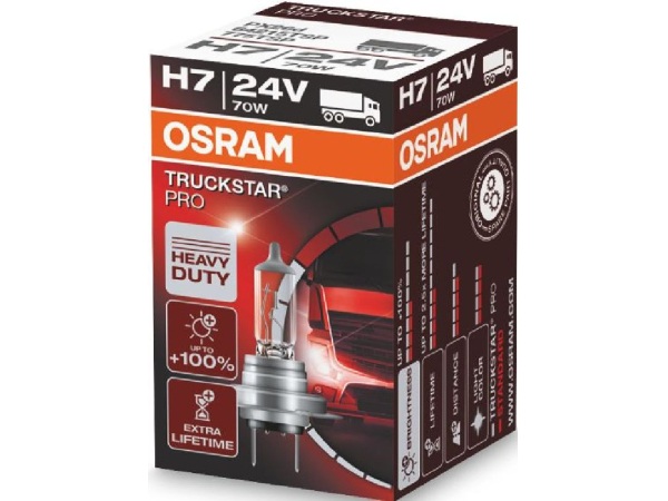 Osram Auto 64215TSP Halogen Leuchtmittel Truckstar H7 70 W 24 V