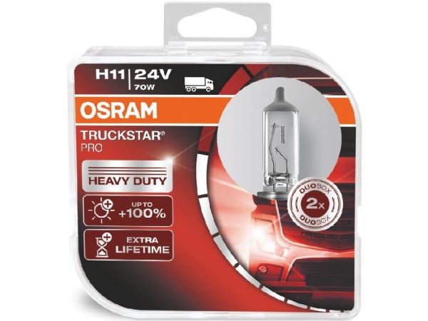 Osram Auto 64216TSP-HCB Halogen Leuchtmittel Truckstar H11 70 W 24 V
