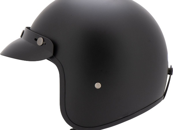 MTR, Motorradhelm, Fiber Jethelm matt/schwarz M, AUTO & BIKE, 21573103