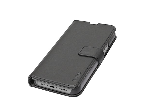 SBS, Klapphülle, Book Case Wallet für iPhone 15 Pro mit Standfunktion, Produkte & Wohnen
