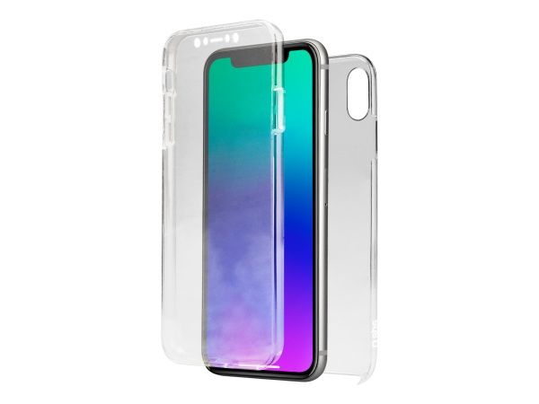 SBS Full Body 360° - Schutzhülle (Passend für Modell: Apple iPhone XS, iPhone X)