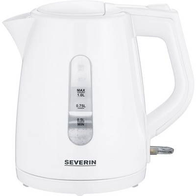Severin WK 3411 Wasserkocher schnurlos Weiß