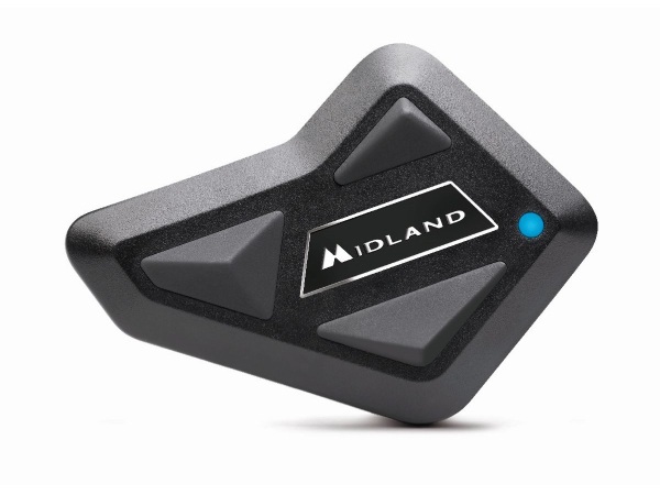 Midland C1410 BT Mini Single Motorrad-Gegensprechanlage Passend für alle Helmtypen