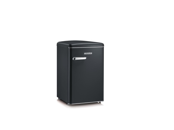 Severin RKS8832 Kühlschrank mattschwarz rechts