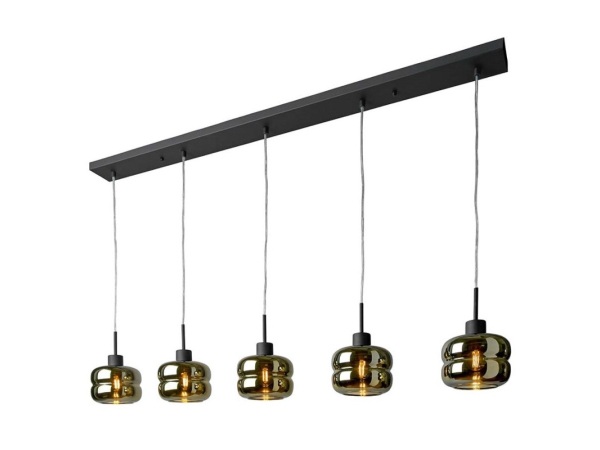 Villeroy & Boch Havanna Hängelampe, schwarz-gold