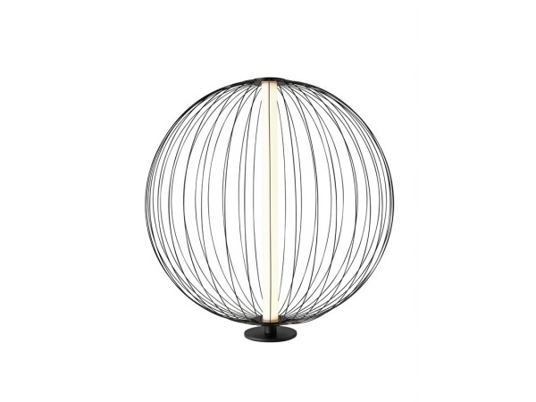 LED-Tischlampe Atomic, Schirm veränderbar