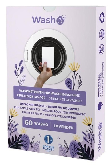 Washo Waschstreifen Lavendel (60 Stk)