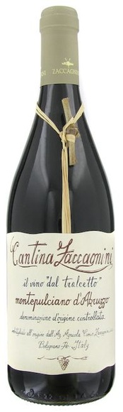 Ciccio Zaccagnini Montepulciano d'Abruzzo Tralcetto Chnebeliwy - 300cl - Abruzzen, Italien