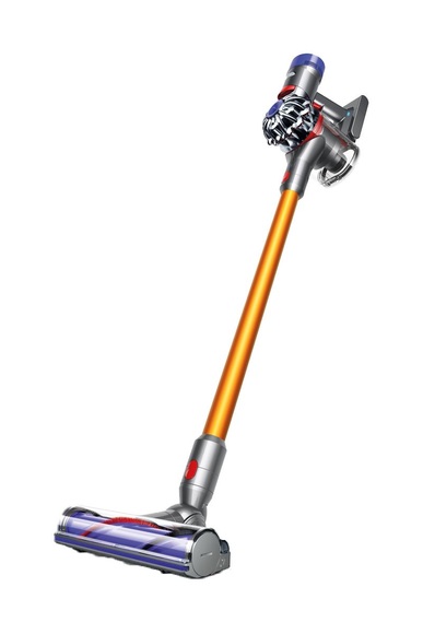 DYSON V8 Absolute + - Kabelloser Staubsauger (Nickel/Gelb)