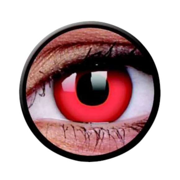 ColourVUE Crazy Lens - Red Devil - Tageslinsen ohne Stärke (2 Linsen)