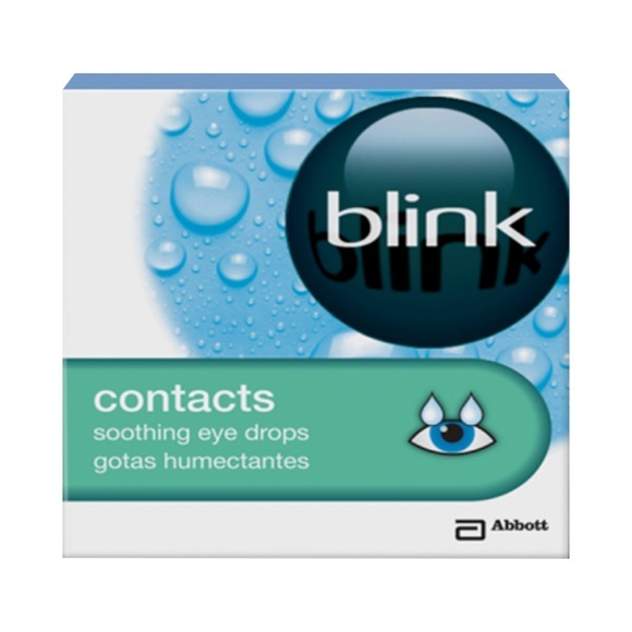 Blink contacts eye drops Amp. (grün)
