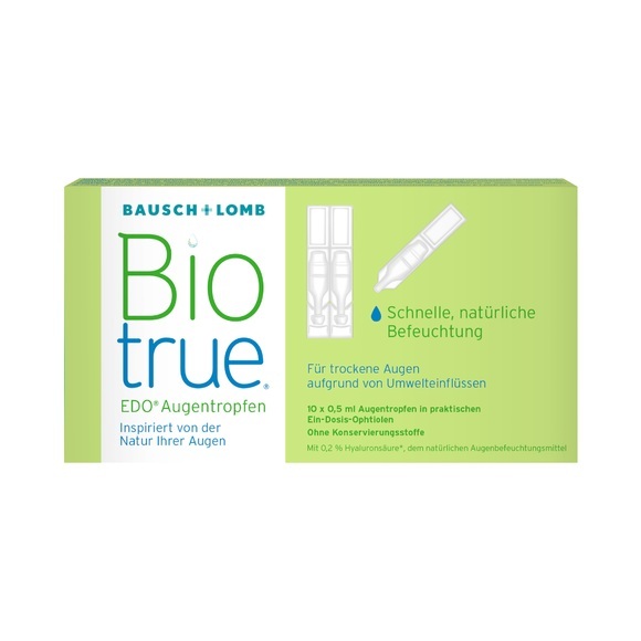 Biotrue Augentropfen EDO - 10x0,5ml Einzel-Dosis
