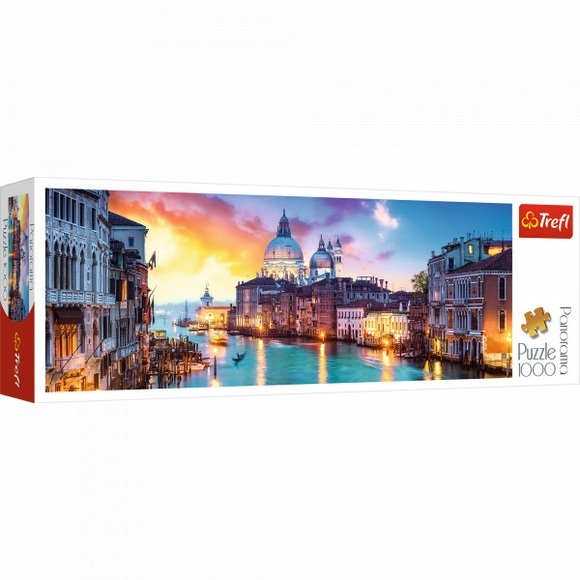 Trefl Puzzle Canal Grande, Venetien Puzzle panorama (1000)