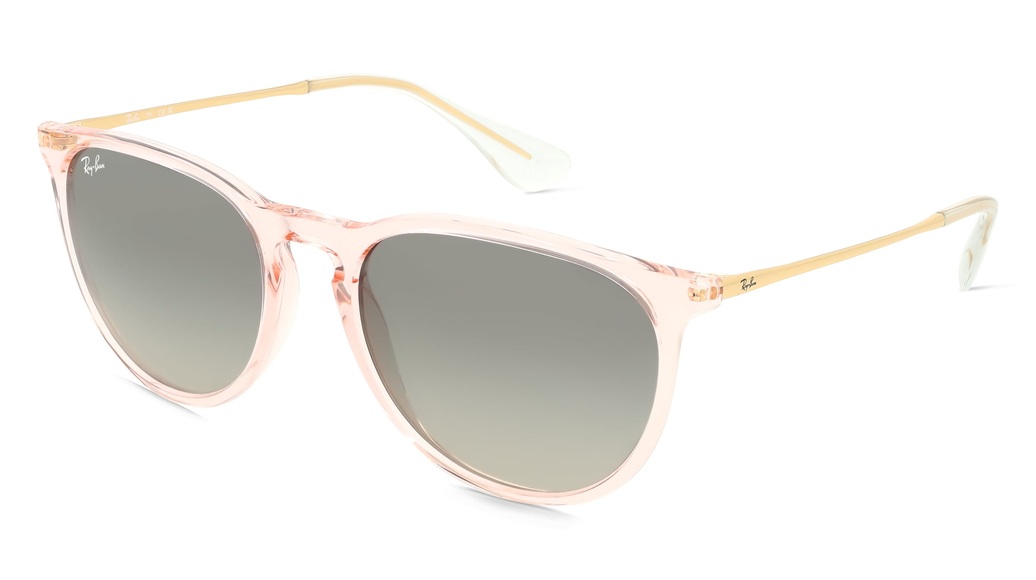 RAY-BAN RB4171 Damen-Sonnenbrille Vollrand Panto Kunststoff-Gestell, transparent