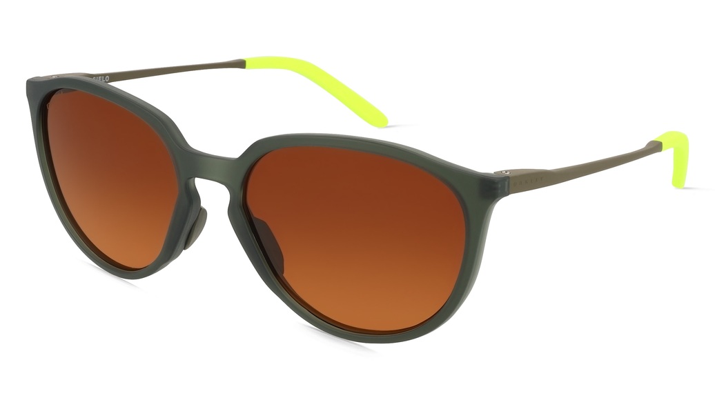 OAKLEY OO9288 Damen-Sonnenbrille Vollrand Rund Kunststoff-Gestell, grün