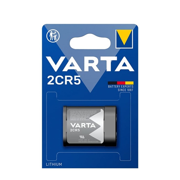 Varta Professional Photo 2 CR 5 Fotobatterie 2CR5 Lithium 1400 mAh 6 V 1 St.