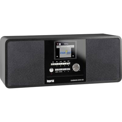 Imperial DABMAN i200CD Internet Tischradio AUX, Bluetooth®, CD, DAB+, DLNA, Internetradio, UKW, USB, WLAN DLNA-fähig
