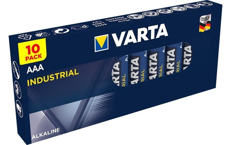 Varta Industrial 10er-Set Micro/AAA
