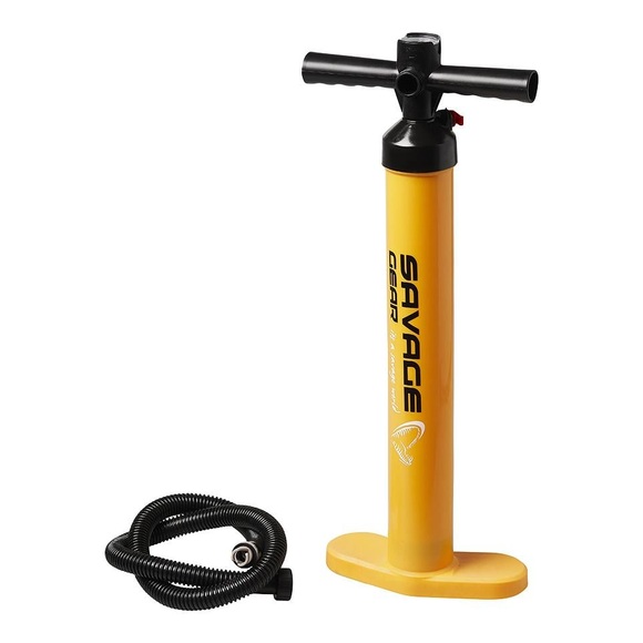 Savage Gear HAND PUMP 2BAR - Pumpe - Black/Yellow -