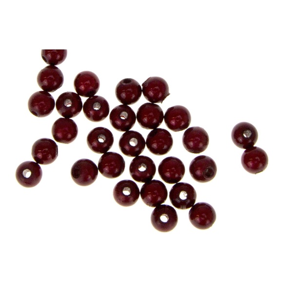 Hareline Dubbin 3D Beads - Red