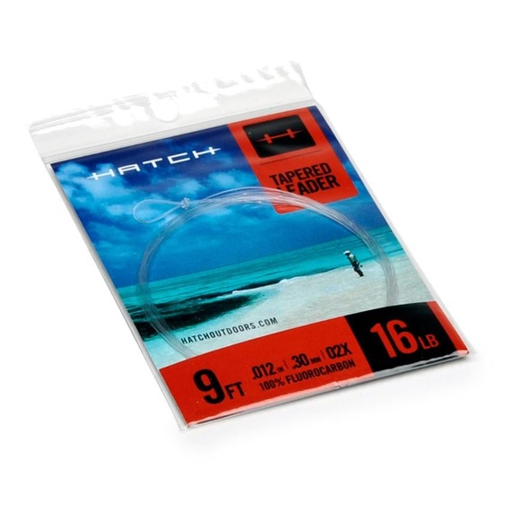 Hatch Saltwater Tapered Leader Fluorocarbon 9ft - Fliegenvorfach