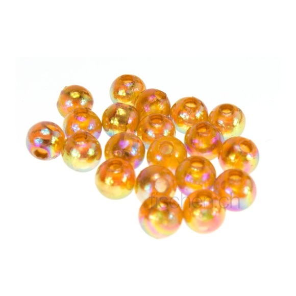 Fly-Dressing Articulation Beads - Opal Rootbeer