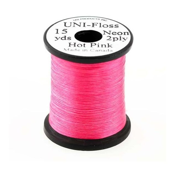 UNI Floss - Hot Pink - Single Strand Super Floss