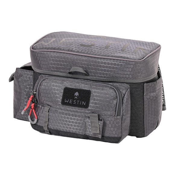 Westin W4 Waist Pack 4 Boxes - Ködertasche - Titanium Black -