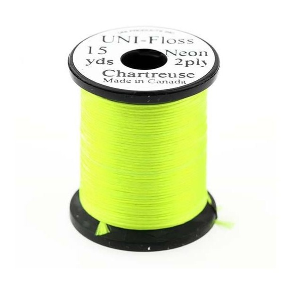 UNI Floss - Chartreuse - Single Strand Super Floss