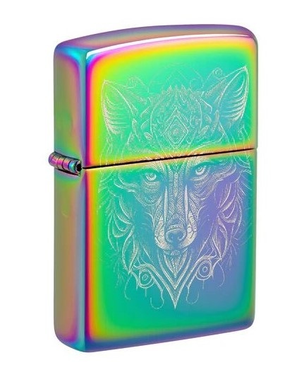 Zippo Wolf Design New