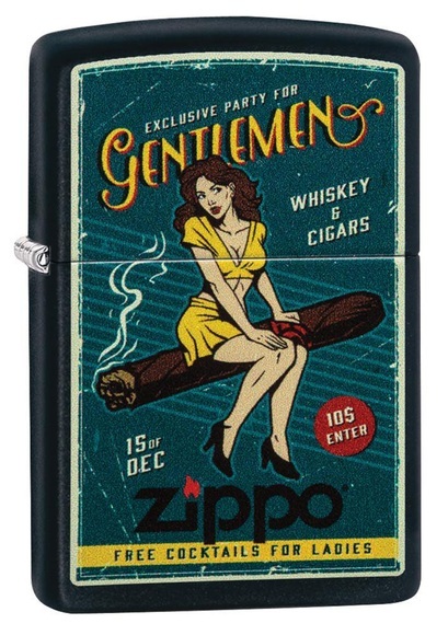 Zippo Cigar Girl