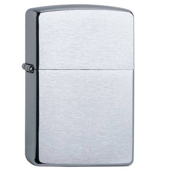 Zippo Chrome Brushed + Gravur